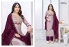 Jamaina By Vishnu Roman Silk Dress Material 